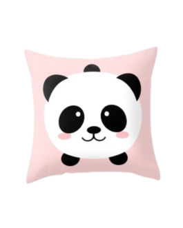 Pink Panda Sofa Pillow
