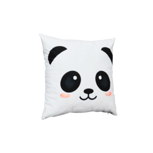 White Panda Sofa Pillow