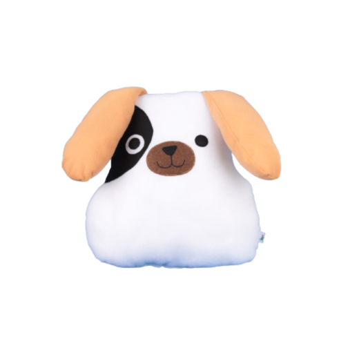 Huggable Cute little puppy with beautiful eyes for Boy or girl "14x14" inchs size