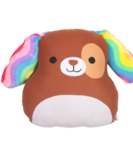 Huggable Cute little Rainbow  puppy with beautiful eyes for Boy or girl “14×14” inchs size