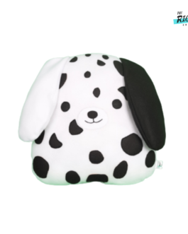 Huggable Cute little Black & white  puppy with beautiful eyes for Boy or girl “14×14” inchs size