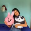 Cooky Plush ,BT21 Official Merchandise, Cooky  Soft Toy, “14×14 inch best BT21 - Image 2
