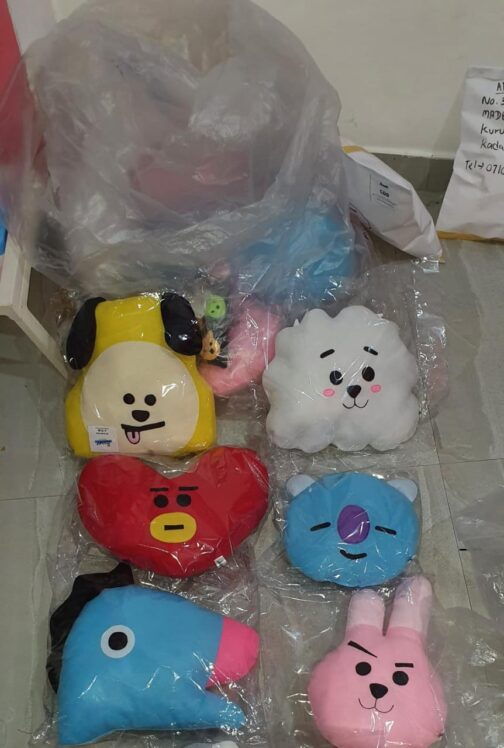 RJ,BT21 Official Merchandise, RJ Soft Toy, “14×14 inch best BT21 - Image 3
