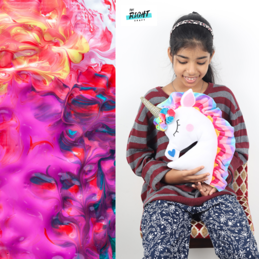 Unicorn Pillow Soft Toy