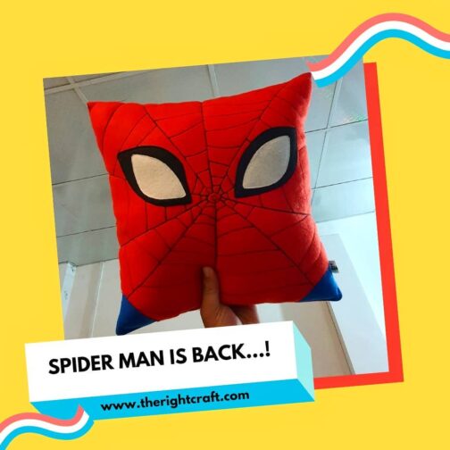 Disney Marvel Spidey and his Amazing Friends Spidey Team Red, White, and Blue Super Soft Toddler Pillow for  boy and girl