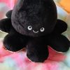 Double Sided Reversible Octopus Soft Doll Reversible Plush Mood Octopus