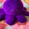 Double Sided Reversible Octopus Soft Doll Reversible Plush Mood Octopus - Image 3