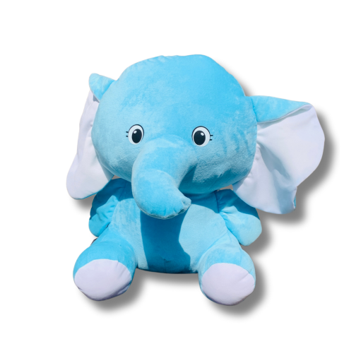 Giant Huggable Stuffed Animals Doll Elephant Stuffed Animal, 2 feet Stuffed Elephant Plush Toy Gifts for Girls Boys Pink,Blue,Purple,Yellow