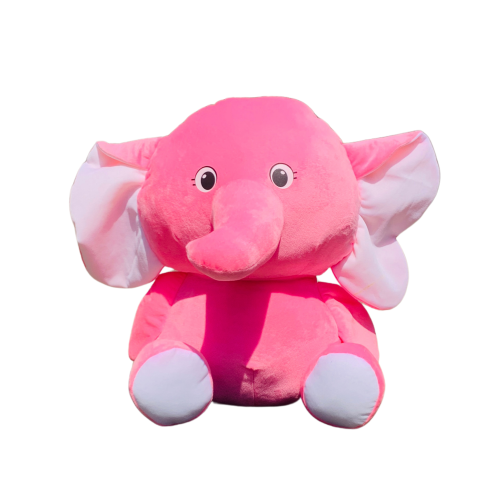 Giant Huggable Stuffed Animals Doll Elephant Stuffed Animal, 2 feet Stuffed Elephant Plush Toy Gifts for Girls Boys Pink,Blue,Purple,Yellow - Image 7